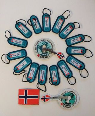 2019 24th World Scout Jamboree Norway Full Contingent Set