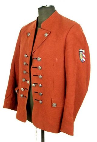 Ww2 Wwii Era German Austria Schutzen Gebirgsjager Tunic Jacket Zeillern