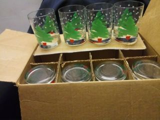 4 Dayton Hudson 1988 Holiday Christmas Tree Dof (glasses) Unuse
