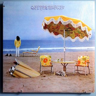 Neil Young On The Beach Rare 1974 Reprise Lp In Shrink Stunning