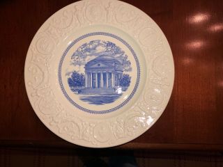12 Plate Set Of Wedgwood University Of Virginia Dinner Plates