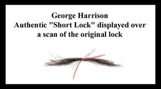 The Beatles GEORGE HARRISON Hair lock PHOTO Signed art Music Memorabilia OFFERS 3