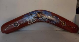 Hand Painted Australian Boomerang