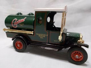 Matchbox Models Of Yesteryear Y3 - 4 1912 Ford Model T Tanker Castrol Issue 7