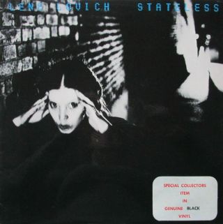Lene Lovich ‎stateless Vinyl Lp Zealand 1978 Record