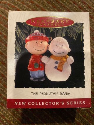 Hallmark Ornament The Peanuts Gang 1993,  Charlie Brown,  1st In Series,  Mib