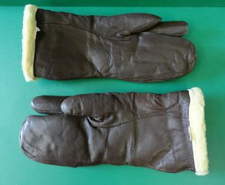 Aaf Type A - 9a Gunner’s Mittens - Large - J.  A.  Dubow