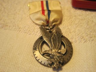 Boy Scouts Explorer Silver Award - 1950s - Sterling 3