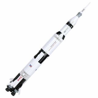 NASA Apollo Saturn V 21309 Outer Space HUGE 1 Metter Tall Model Rocket 1969 2