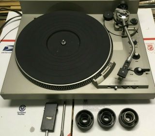Vintage Technics Sl - 1950 Direct Drive Automatic Turntable W/ Stacking Spindle