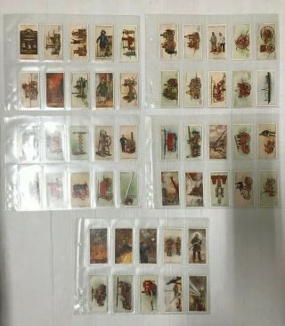 Cigarette Card Set Of 50 Fire Fighting Appliances,  John Player Issue 1930