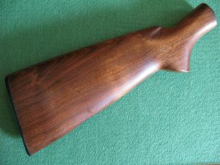 U.  S.  WW2 Winchester Model 12 Trench Shotgun Butt Stock w/ Inspector Code Stamps 2