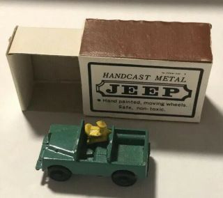 Vintage Matchbox Land Rover No 12.  Jeep Safari With Driver.