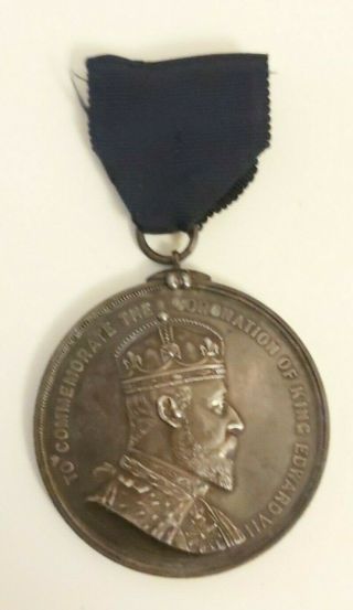 Natal Coronation Medal 1902 - Coronation Of King Edward Vii - 51 Mm - Rare