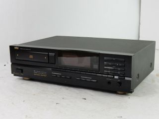 Vintage Nec Cd - 730 Stereo Compact Disc Cd Player 4 Dac Optical - Fully Functional