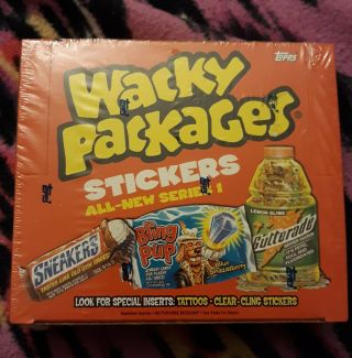 Topps Wacky Packages 2004 All Series 1 Wrapped 24 Packs