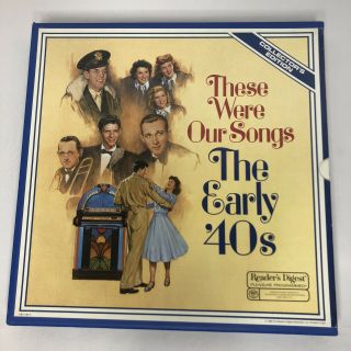 These Were Our Songs The Early 40s Vinyl 7 Record Box Set Readers Digest Edition
