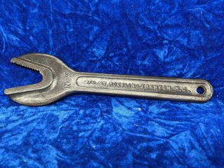Roebling No.  2 Antique Alligator Wrench Pat.  1898.