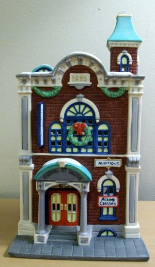 Dept 56 Arts Academy 5543 - 3 Lighted Building Christmas In The City Series Ret.