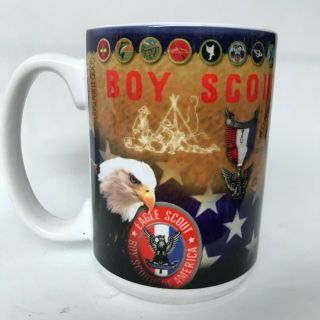 Coffee Mug Boy Scouts Of America 100th Anniversary With Pledge & Emblem