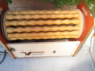 Vintage Vitamaster Roller Massager Wooden Rollers Control 640 B