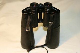 Vintage Soviet Binoculars Tento 20x60 Ussr N04571 With Case And Instructions