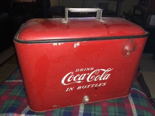 Vintage Coca Cola Cooler/ice Chest