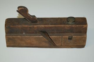 Vintage Dwights & French Wooden Hand Plane Type with 1 1/2 