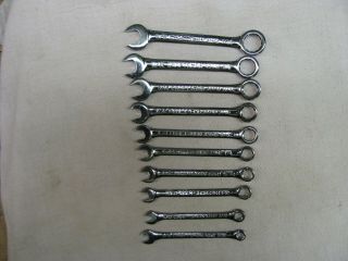 Vintage Craftsman 10 Piece Ignition Wrench Set (polished Chrome Finish)