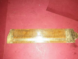 Vintage Stanley 36 1/2 Boxwood Folding Ruler (sweetheart)