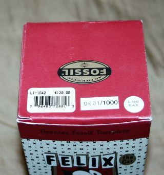 FELIX THE CAT WITH BOBBLE HEAD FOSSIL WATCH LIMITED EDITION 2