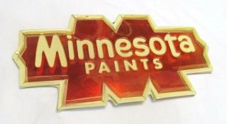 Minnesota Paints Vintage Display Sign _ 2