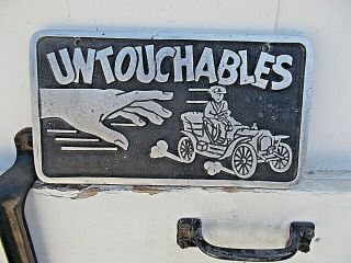 Car Club Plaque Untouchable Ebay Motors Ancient Convertible Vintage Clothes Ford