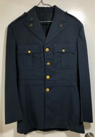 Named 93rd Bomb Group Officer Pre Ww2 Us Army Air Force Corps Slate Blue Uniform