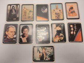 Star Wars Series 3 Trading Cards 1977 Complete Set Of Stickers