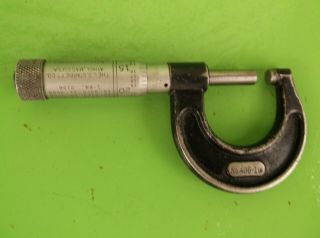Vintage Starrett Micrometer.  No.  436.  1 ".