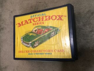 Vintage Lesney England Official Matchbox Series 72 Car Deluxe Collector 