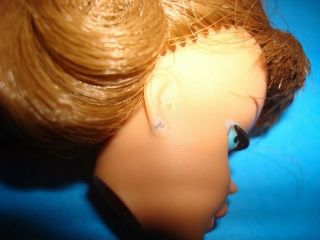 Vintage 1965 Barbie American Girl Side Part Head 3