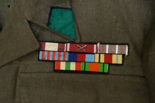 WW2 Polish Poland Other Ranks Battle Dress Jacket Monte Casino Medal Named 3