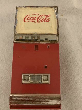 Vintage 1960 Coca - Cola Vending Machine Westinghouse Am/fm Transistor Radio