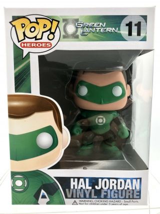 Funko Pop Dc Heroes 11 Hal Jordan Green Lantern,  Vaulted