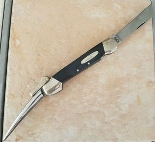 Vintage Buck Knives 315 Yachtsman Folding Pocket Knife & Marlin spike 2