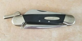 Vintage Buck Knives 315 Yachtsman Folding Pocket Knife & Marlin spike 3