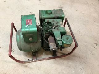Vintage Dayton Electric 3000 Watt Generator W/7hp Briggs Stratton Gas Engine