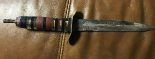 Wwii 2 Us M3 Fighting Knife Trench Camillus Blade Dated 1943