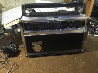 Vintage Zenith Transoceanic Royal 3000 - 1 Radio Good With Ac Supply