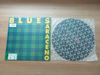 Blues Saraceno Plaid 1992 Korea Vinyl Lp Nm Guitar Recordings Metal