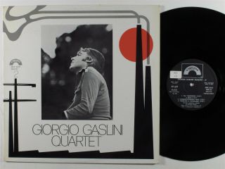 Giorgio Gaslini Quartet Self Titled Cinevox Mdf 33/81 Lp Italy