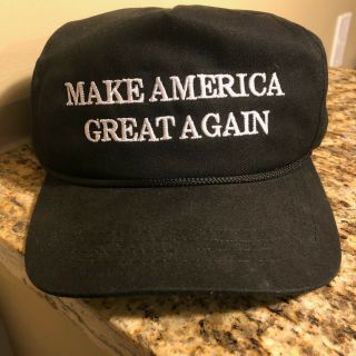 President Donald Trump Official Make America Great Again Black Hat Very Rare