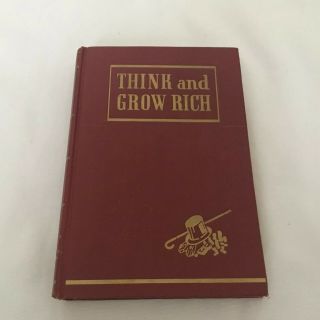 Think And Grow Rich By Napoleon Hill - 1946 Edition - Hardcover Vintage
